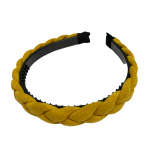 Cerchietto Treccia Senape